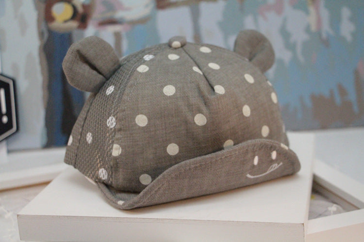 Baby Summer Sun Hat - Cute Cartoon Wide Brim Bucket Cap for Kids