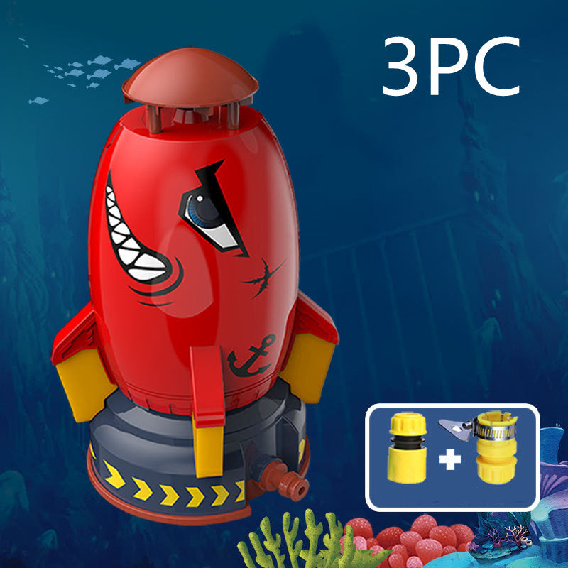 Water Rocket Launcher - Stomp & Blast Outdoor Rocket Toy for Kids