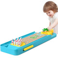 Kids Mini Frog Bowling Set - Indoor Toss Sports Game Toy