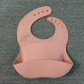 Silicone Baby Bib with Food Catcher — Waterproof & Adjustable