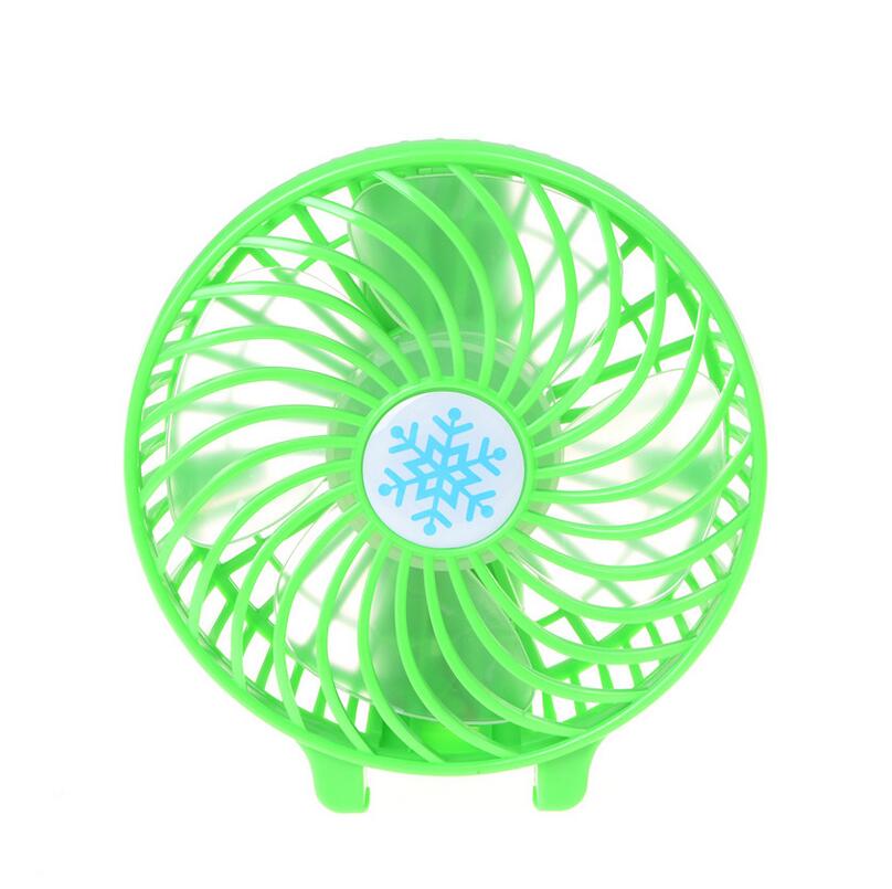 Foldable Portable Mini Fan — Handheld & Desk, USB Rechargeable