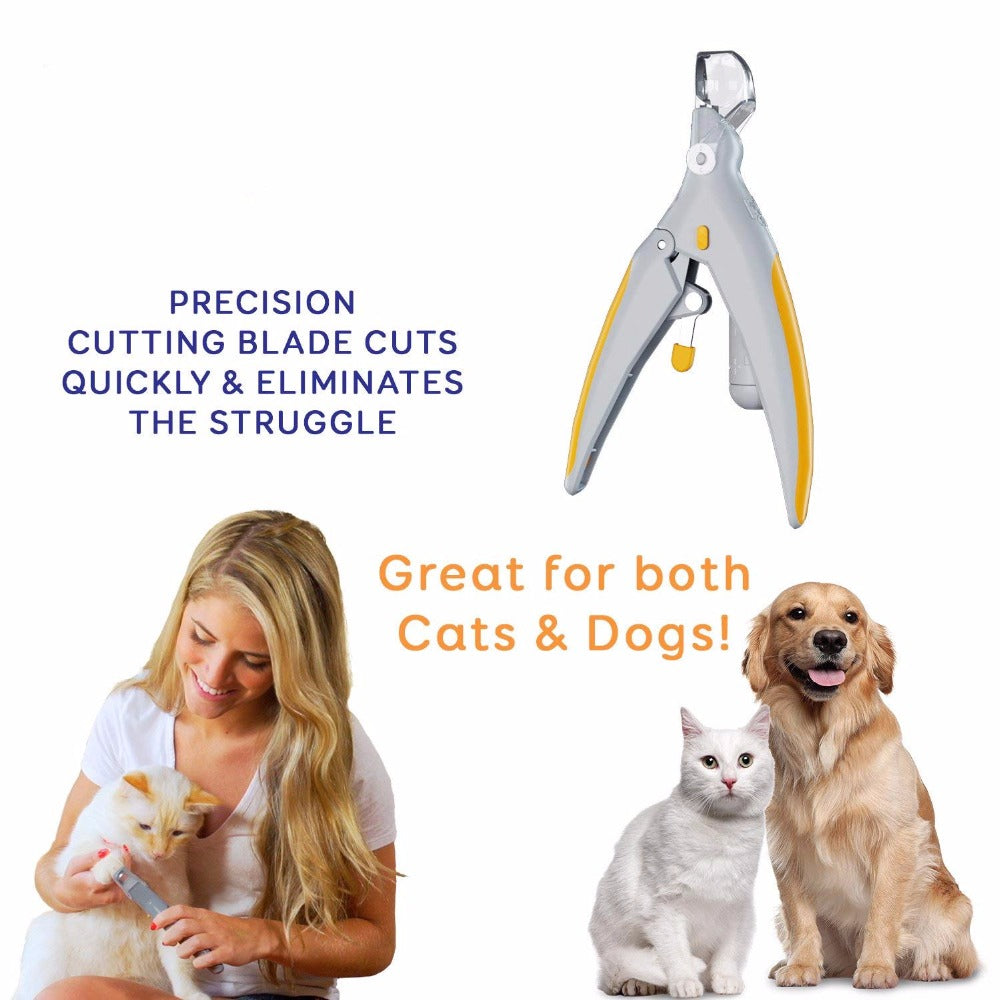 Pet nail clipper and trimmer
