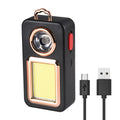 Portable Solar Camping Lantern - Collapsible Rechargeable LED Tent Light for Hiking