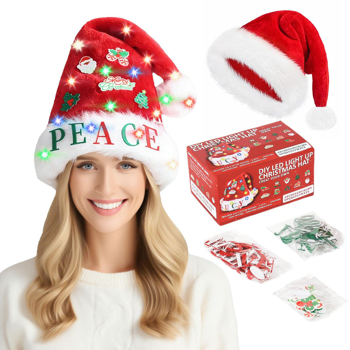 DIY LED Santa Hat - A Creative And Unique Design That Enhances