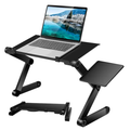 Foldable Laptop Desk - Portable Bed Tray Table with Mouse Board