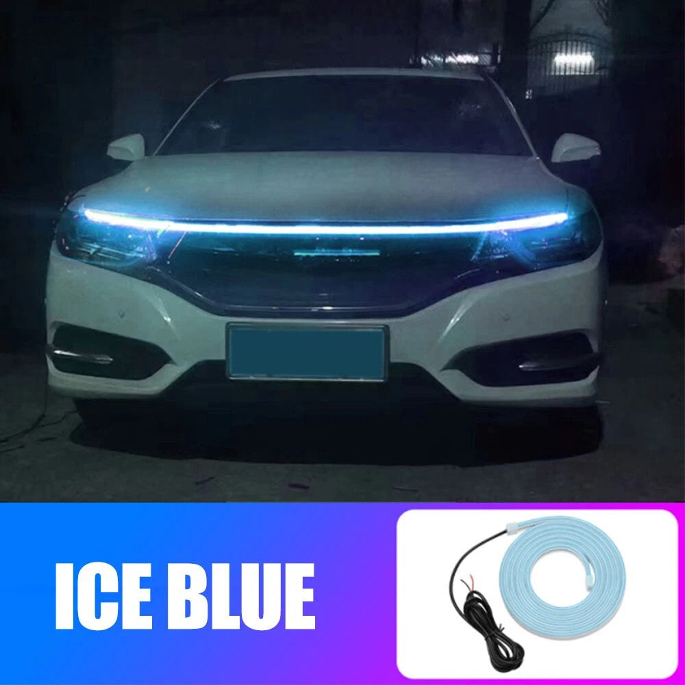 180cm 12V Car Waterproof Front Hood LED Daytime Running Decorative
