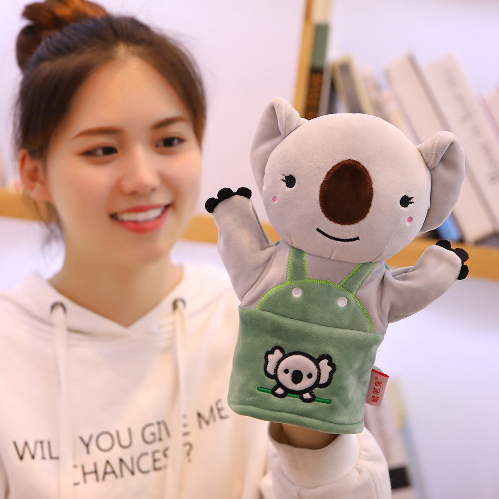 Animal Plush Hand Puppets - Soft Storytelling Puppet Toys for Kids