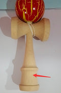 Bamboo Kendama Skill Toy - Classic Wooden Educational Ball Game for Kids