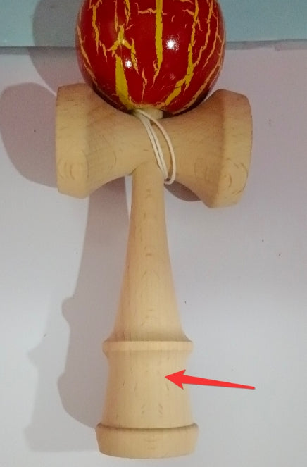 Bamboo Kendama Skill Toy - Classic Wooden Educational Ball Game for Kids