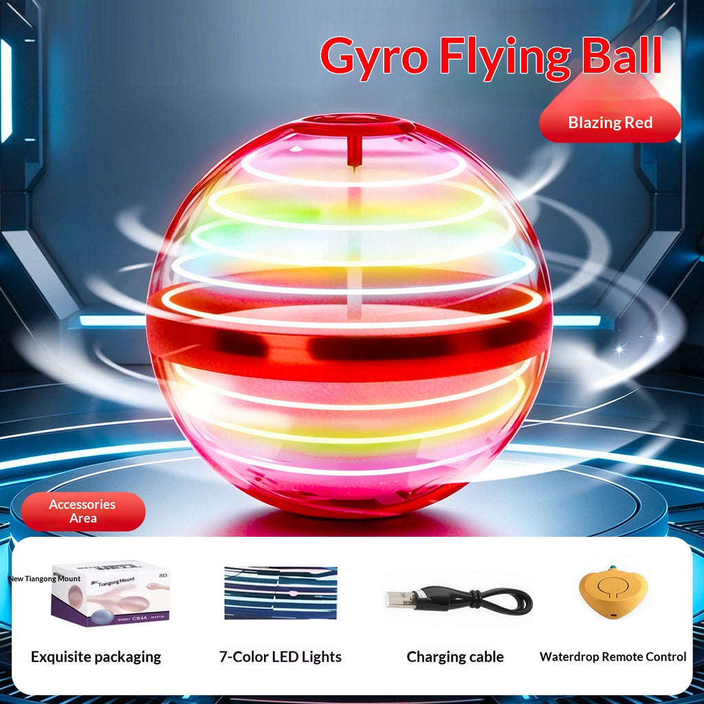 UFO Motion-Sensing Flying Orb Ball - LED Hover Toy for Kids