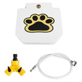 Step-On Dog Water Fountain - Outdoor Paw-Activated Sprinkler for Fresh Drinking Water