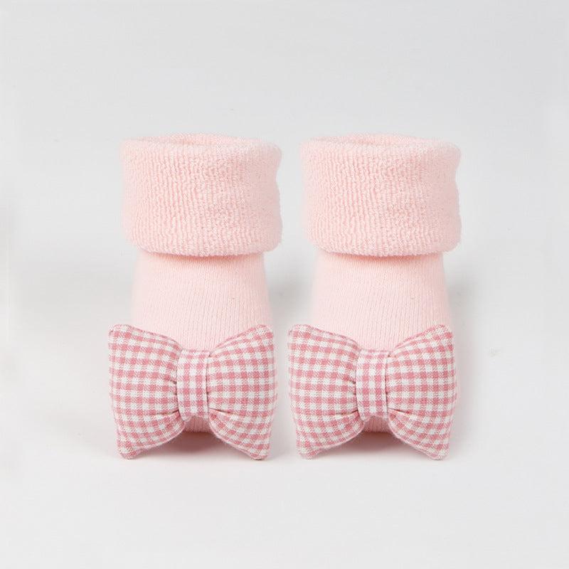 Baby Anti-Slip Socks - Soft Cotton Cartoon Grip Socks for Toddlers