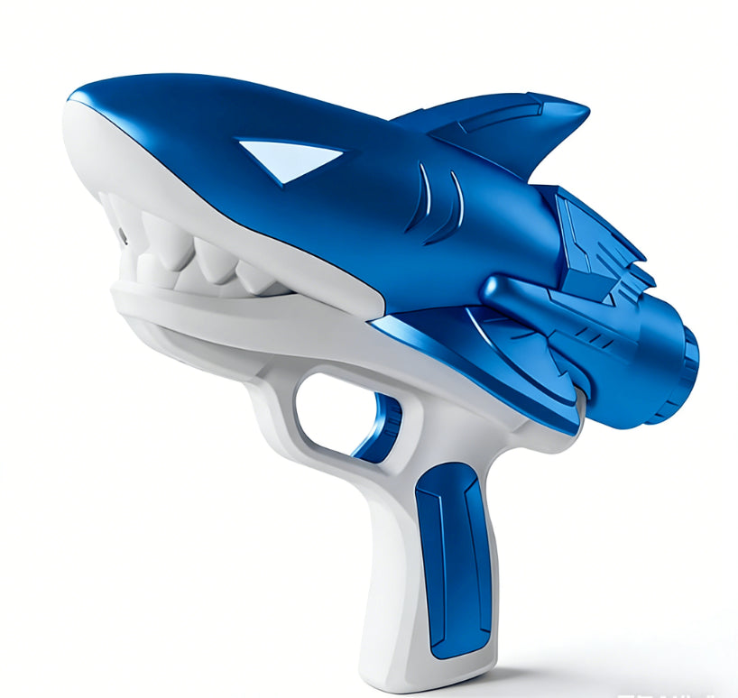Shark Water Blaster - High-Capacity Squirt Gun Soaker for Kids & Adults Summer Fun