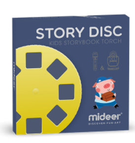 Kids Story Projector Torch - Bedtime Storybook Flashlight for Children