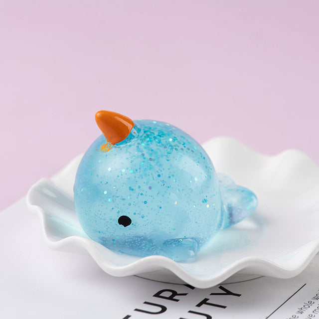 Big Mochi Squishy Fidget Toy - Kawaii Animal Stress Relief Squishy