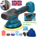 For 18V 6 Cordless Rotary Car Polisher Buffer Sander