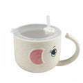 Baby Sippy Cup with Silicone Straw - Spill-Proof Toddler Training Mug