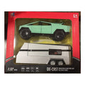 Diecast Pull-Back Pickup Truck - Metal Toy Car for Kids Ages 3-8