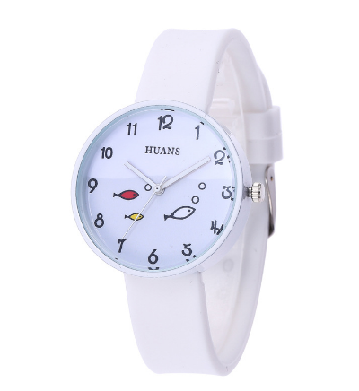 Kids Silicone Watch - Fun Cartoon Quartz Wristwatch for Boys and Girls