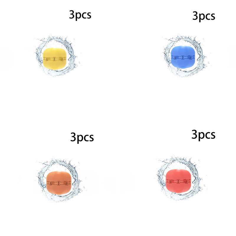 Reusable Water Balloons - Magnetic Self-Sealing Silicone Water Bombs Set