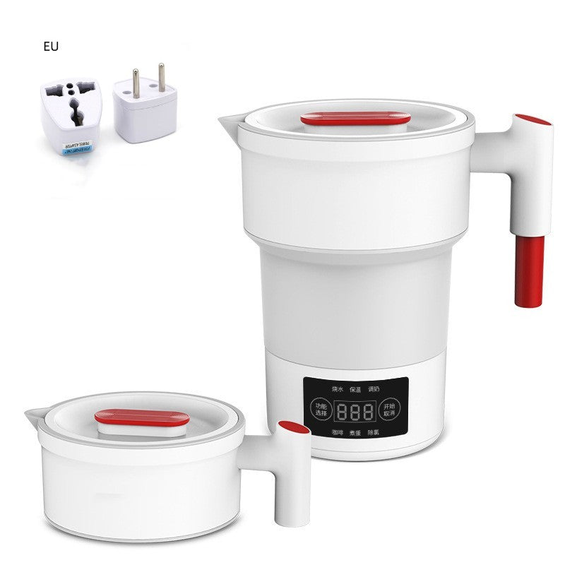 Portativ Elektr Choy Qaynatgich (Katlanadigan, Silikon, 600ml)