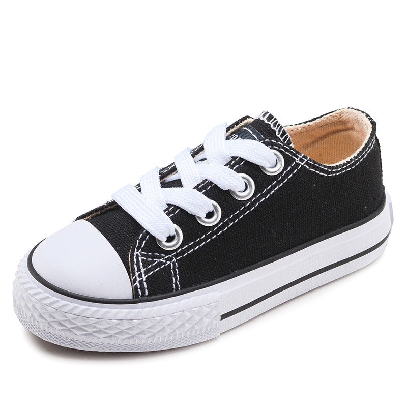 Kids Canvas Sneakers - Lightweight Casual Shoes for Boys & Girls