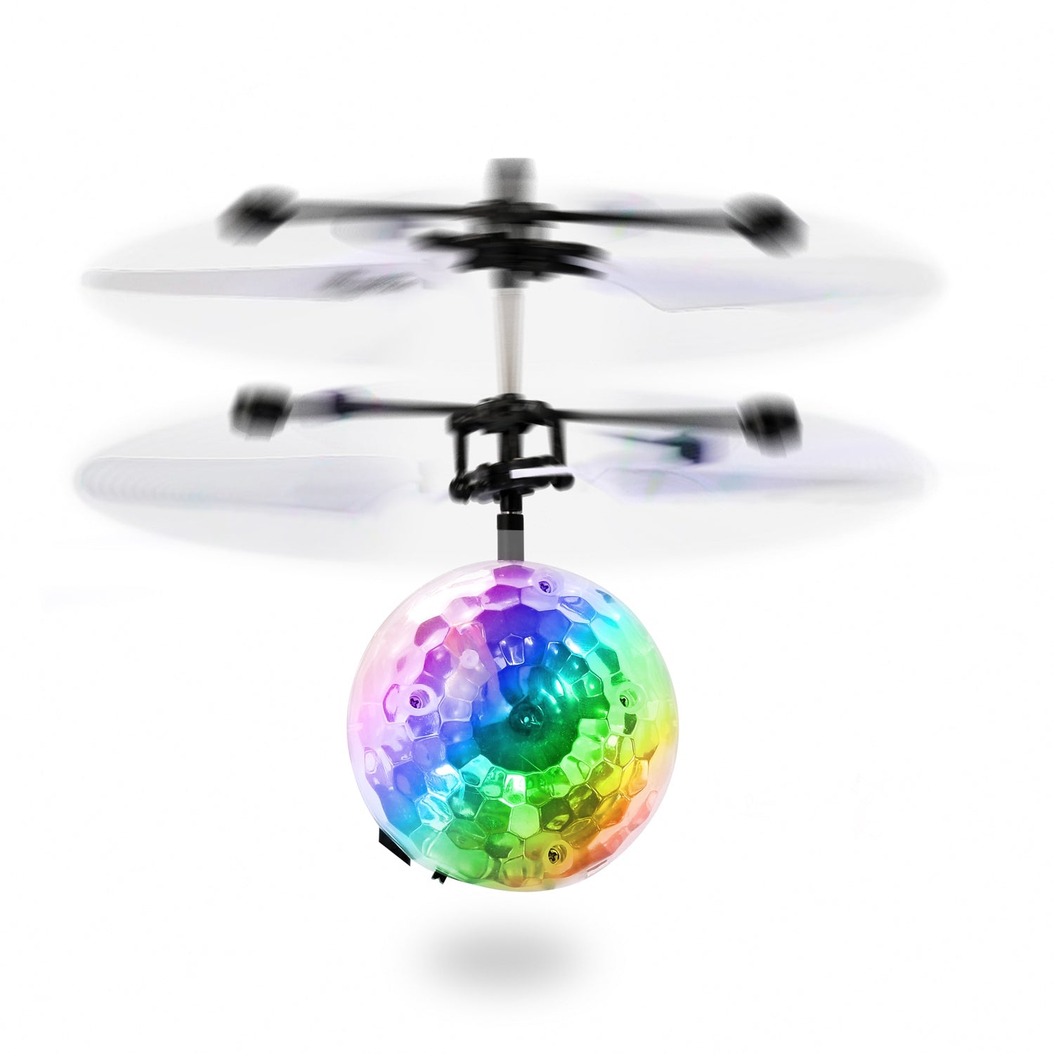 RC Flying Ball Toy - Infrared Induction Hovering Helicopter Ball with LED Lights for Kids
