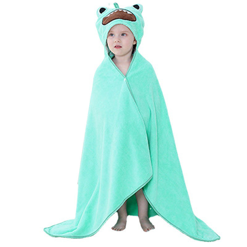 Baby Hooded Bath Towel - Cute Animal Hooded Wrap for Newborns & Toddlers