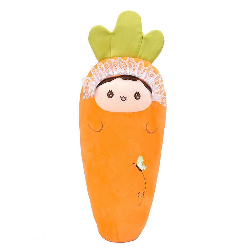 Giant Carrot Plush Pillow - 90cm Soft Stuffed Cuddle Cushion Toy