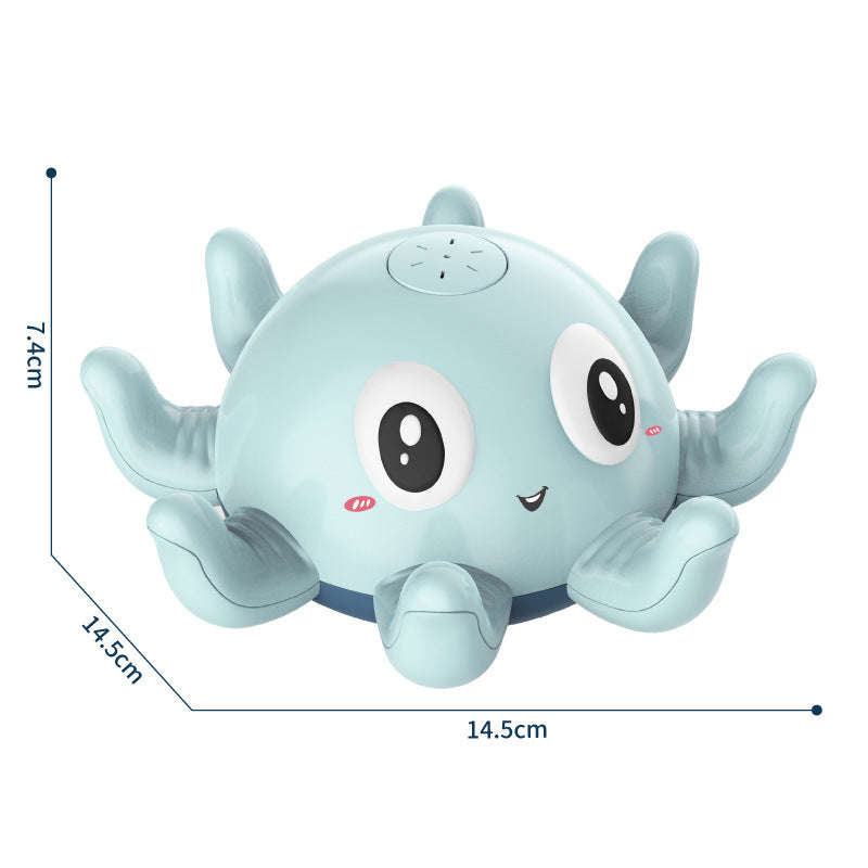 Baby Bath Toy - Automatic Water Spray Fountain with LED Lights for Kids