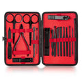 18-Piece Manicure Set - Stainless Steel Nail Clipper Grooming Kit with Case