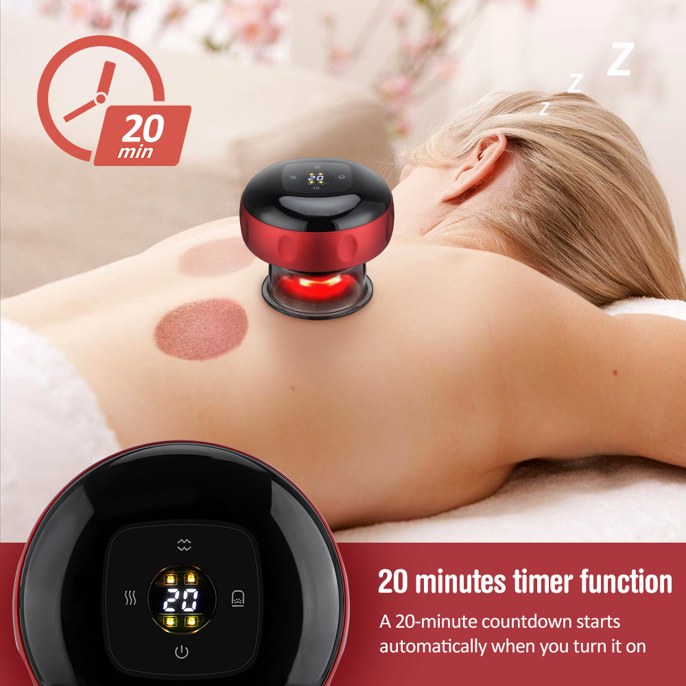 Electric Cupping Massager - Smart Vacuum Body Massage & Gua Sha Device