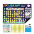 Kids Magnetic Reward Chart - Behavior and Routine Chore Board for Children