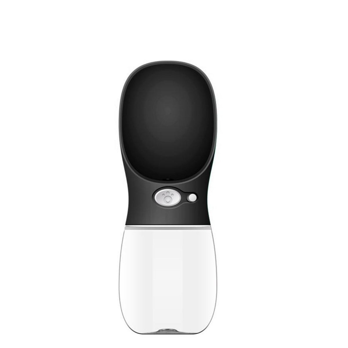 Black portable dog water bottle
