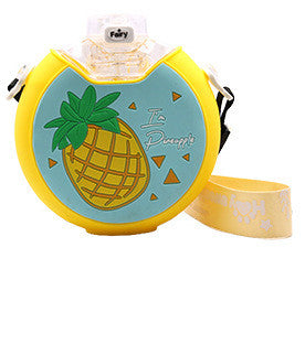 Cute Donut Water Bottle for Kids - 380ml Portable Straw Bottle, Fun Animal Designs