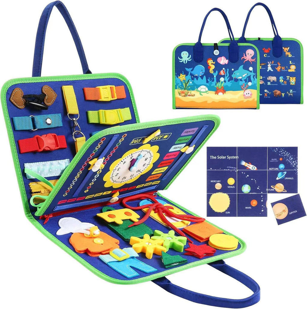 Felt Story Board - Preschool Felt Learning and Storytelling Board for Kids