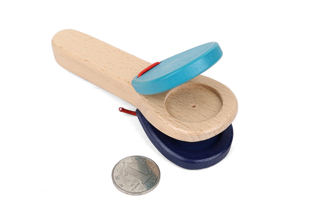 Kids Handle Castanet Percussion Toy