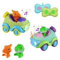 Dinosaur Remote Control Cars 2-Pack - Rechargeable RC Dino Cars for Toddlers