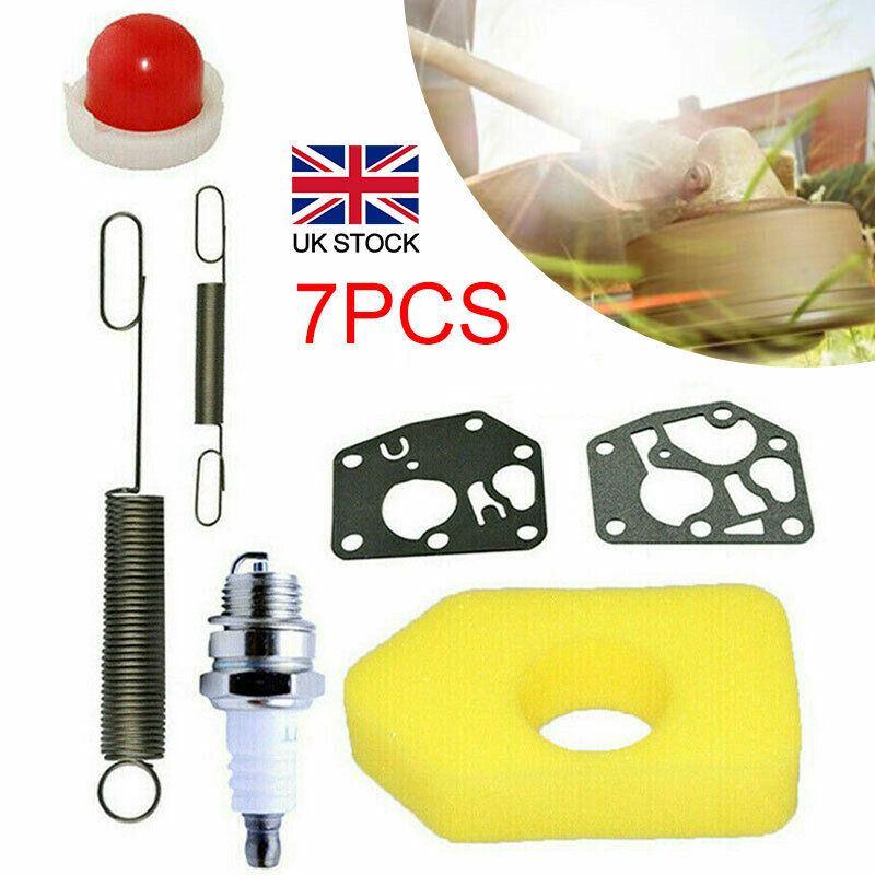 7Pcs Lawn Mower Service Part Kit For Briggs & Stratton