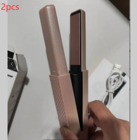 Simsiz Mini Soch To'g'irlagich va Jingalak Solish Uskunasi (Keramik, USB)
