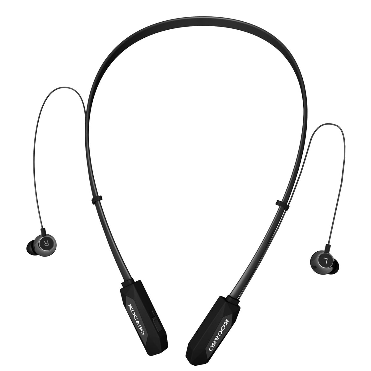 Wireless Neckband Sports Headphones - Sweatproof Bluetooth Earphones with Deep Bass