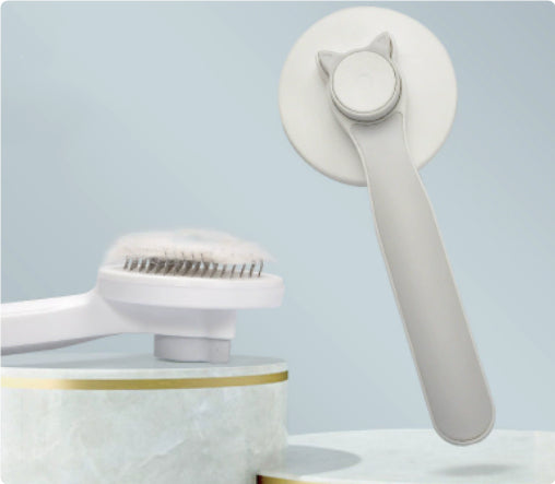 Pet Grooming Comb - Gentle Deshedding Comb for Cats & Dogs