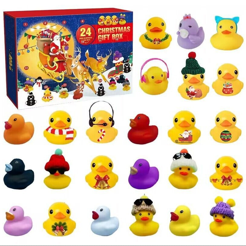 Mini Rubber Ducks Bulk Pack - Bath & Party Favor Ducks