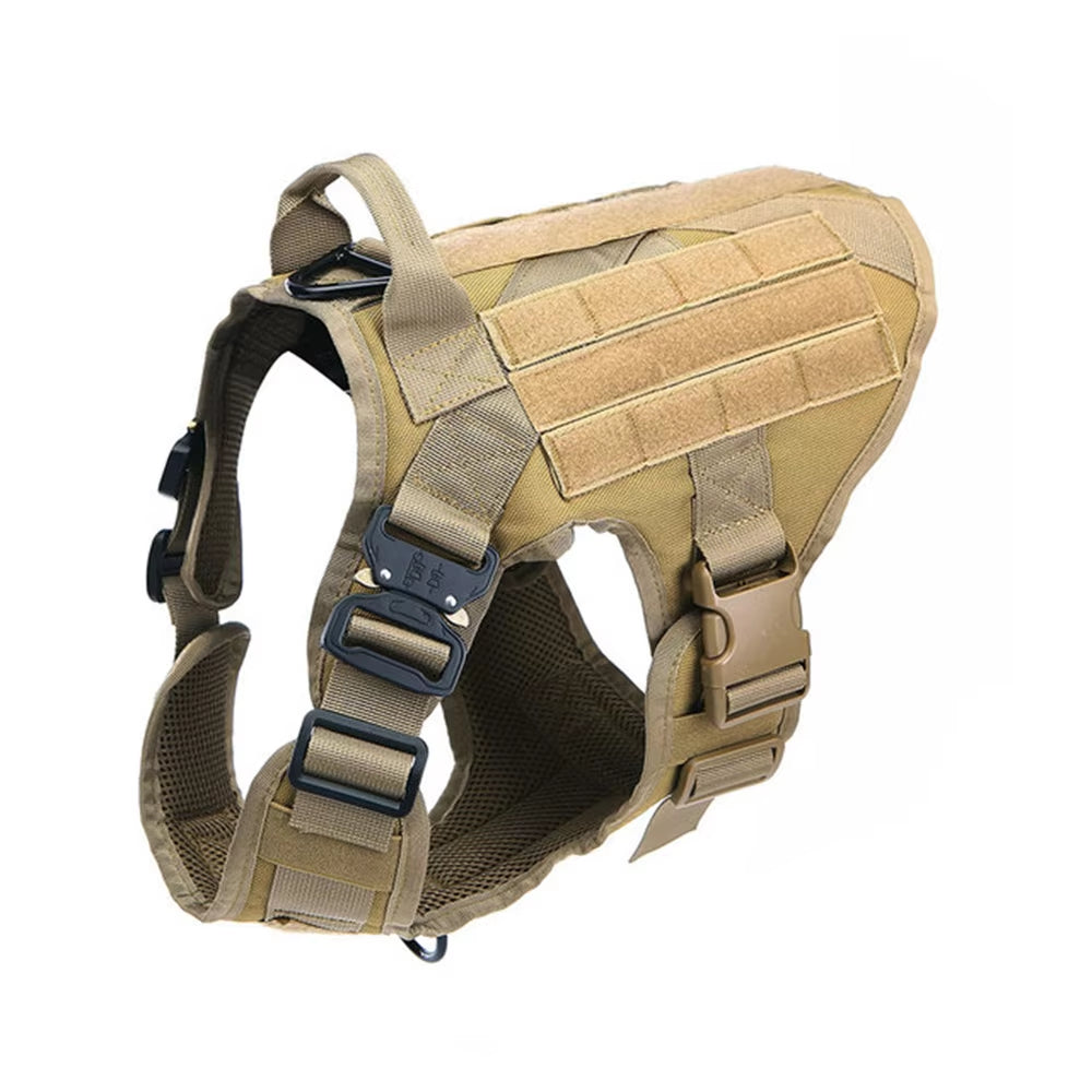 Luxury Camouflage Dog Harness & Leash Set - No-Pull Padded Chest Harness for All Sizes