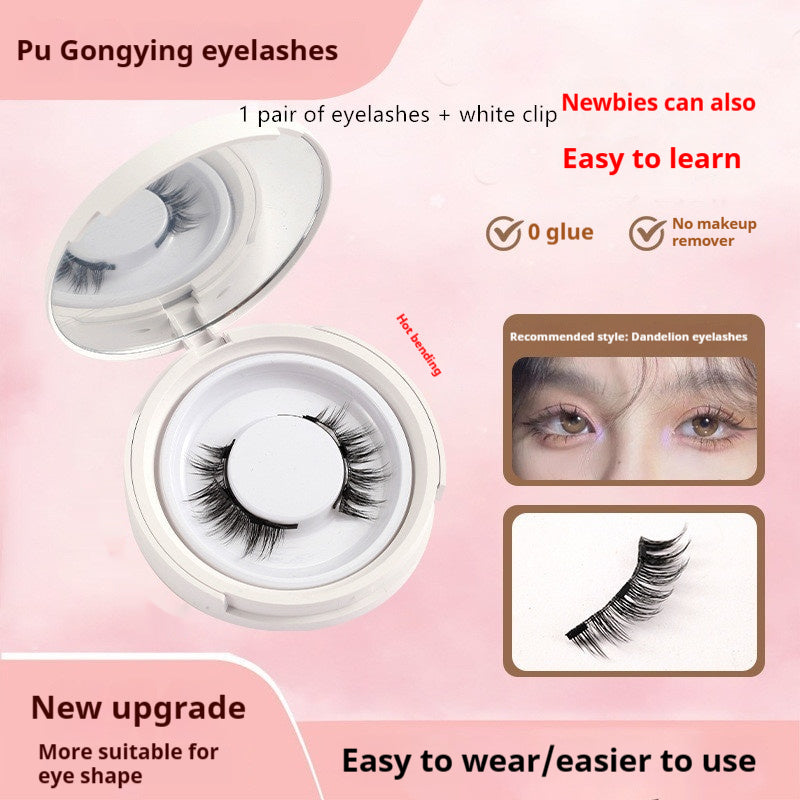 Reusable Magnetic False Eyelashes - No-Glue Magnetic Lashes with Applicator Clip