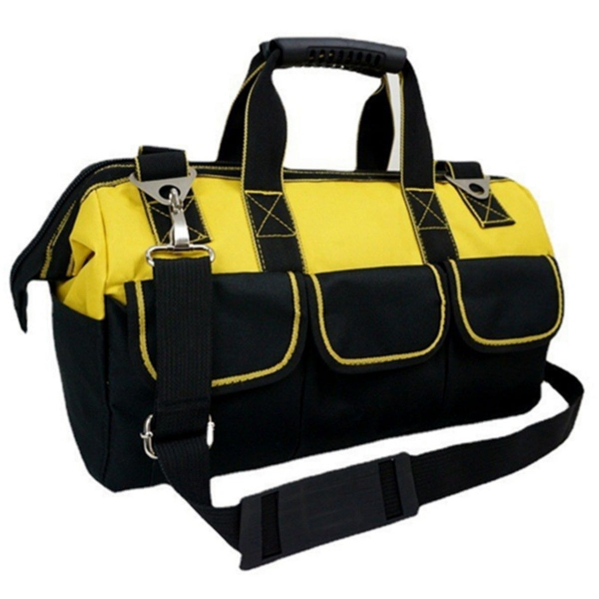 20in Multifunctional Tool Bag Heavy Duty Hard Base Storage