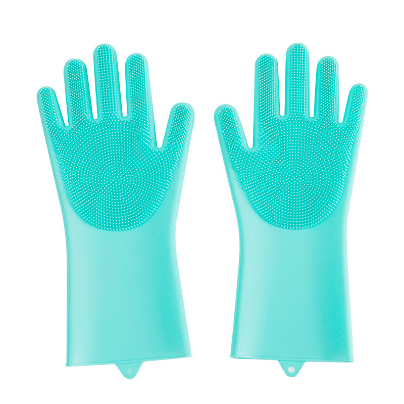 Pet Grooming Glove — Deshedding Massage Brush for Dogs & Cats