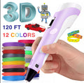 3D Printing Pen Set Doodle PLA Filament Printer Drawing 12