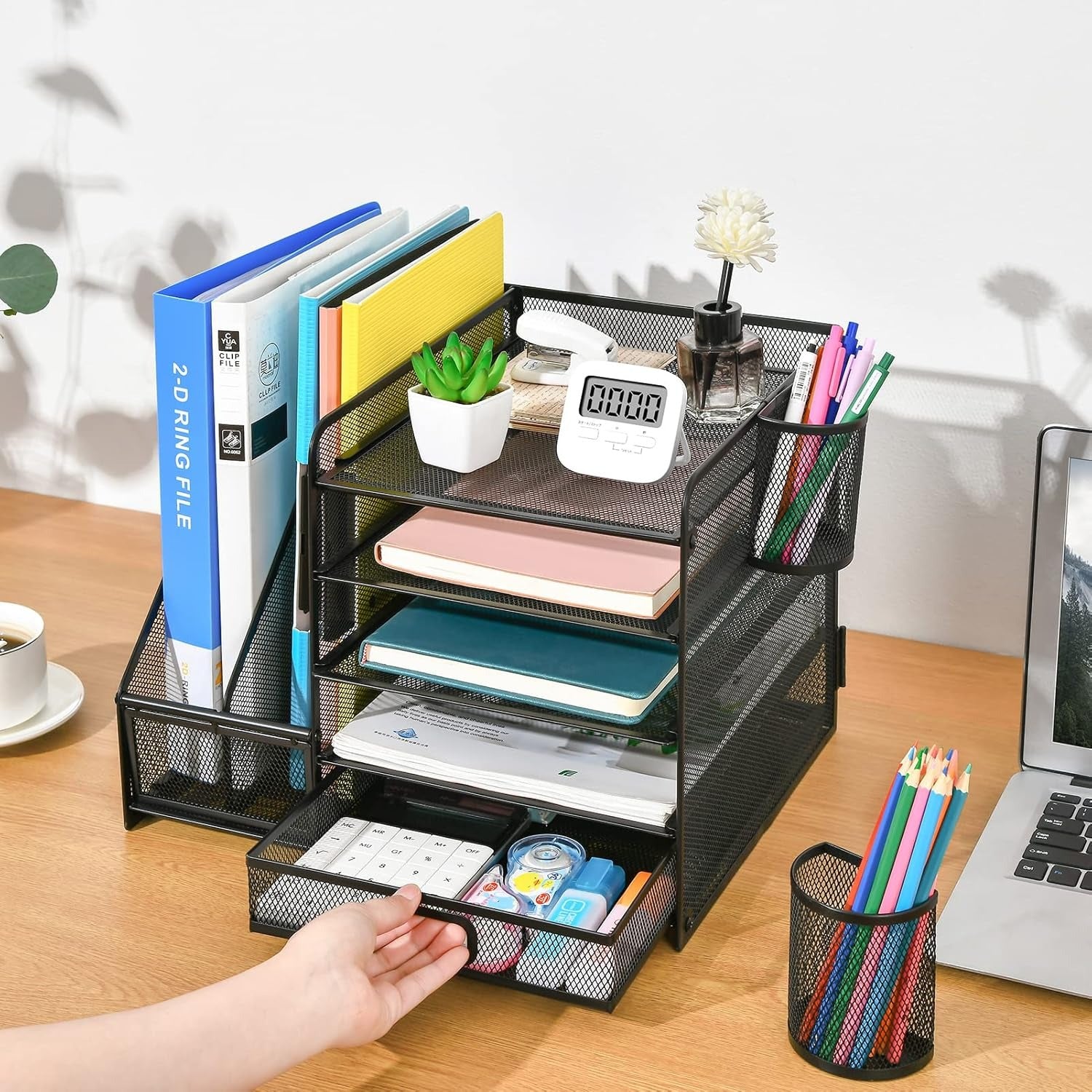 5-Tier Metal Desktop Organizer