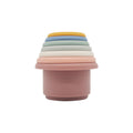 Baby Stacking Cups - Silicone Nesting Rainbow Cups Educational Toy